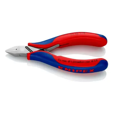 Boční štípací kleště pro elektroniku 115 mm Knipex 77 42 115 - leštěná hlava, vícesložkové návle