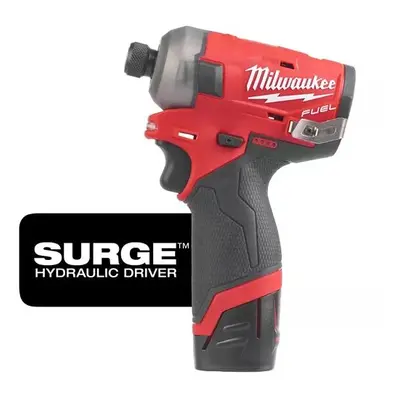 Milwaukee M12 FUEL™ SURGE™ ¼″ Aku Hydraulický rázový utahovák M12 FQID-202X 4933464973