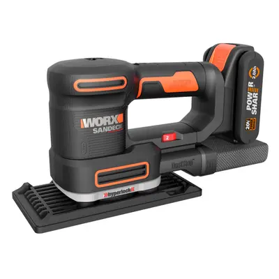 WORX Orange WX820 - Aku multifunkční bruska 5v1 20V, 1x2.0Ah - Powershare 45900820