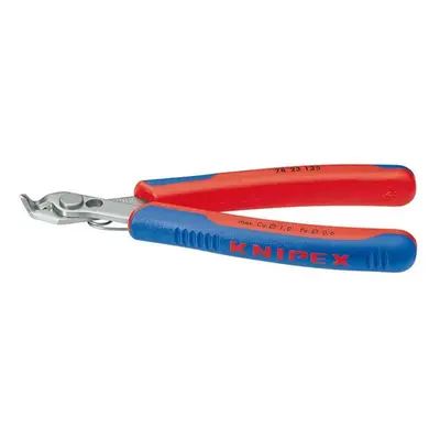 Stříhací kleště ELECTRONIC Super-Knips 125 mm KNIPEX 78 23 125 - chromováno, plastové návleky 78