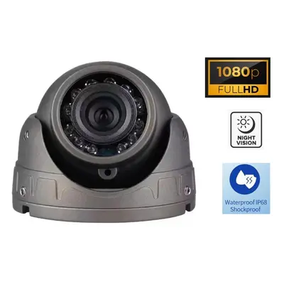 FULL HD couvací kamera s 12 IR nočním viděním do 10m + IP68 krytí + Audio