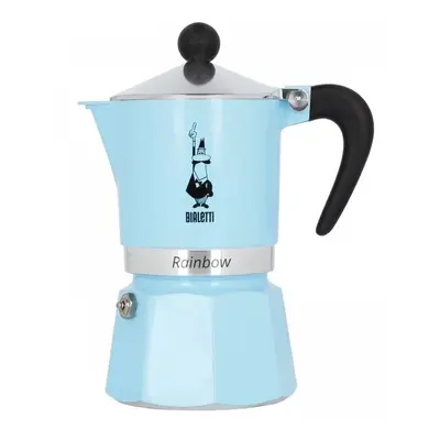 Bialetti Rainbow modrá moka konvice