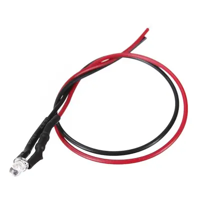 12V LED Dioda 3mm, Modrá, blikající