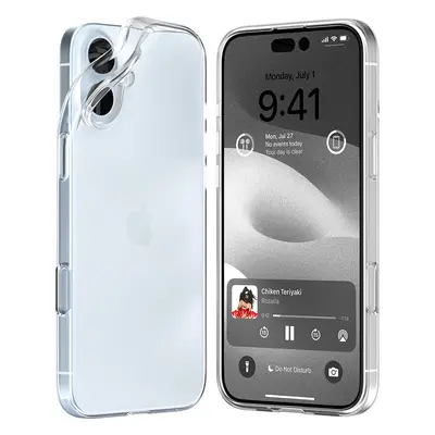 Mercury Ochranný kryt na iPhone 16 PLUS - Mercury, Jelly Transparent