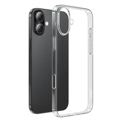Hoco Ultratenký kryt na iPhone 16 PLUS - Hoco, Light Transparent