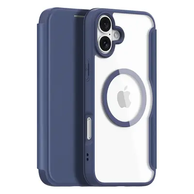DuxDucis Ochranné pouzdro na iPhone 16 PLUS - DuxDucis, SkinX Pro with MagSafe Blue