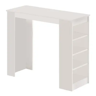 Barový stůl FENSON, bílá