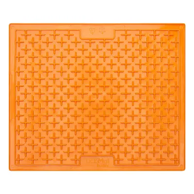 LickiMat lízací podložka Buddy  30,5 x 25,5cm Barva: Oranžová
