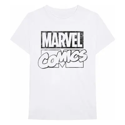 Marvel Comics tričko, Logo, pánské, velikost