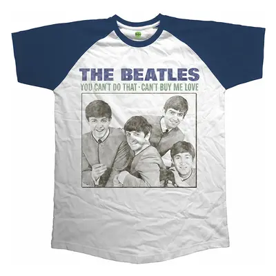 The Beatles tričko, You Can&#039;t Do That - Can&#039;t Buy Me Love White, pánské, velikost