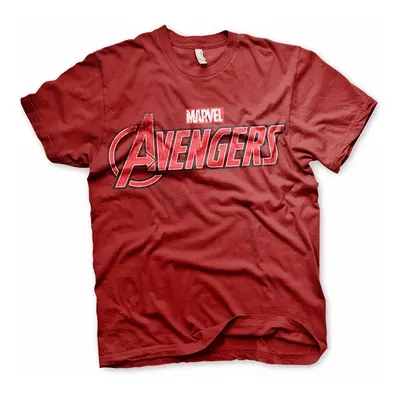 Marvel Comics tričko, Avengers Distressed Logo TR, pánské, velikost