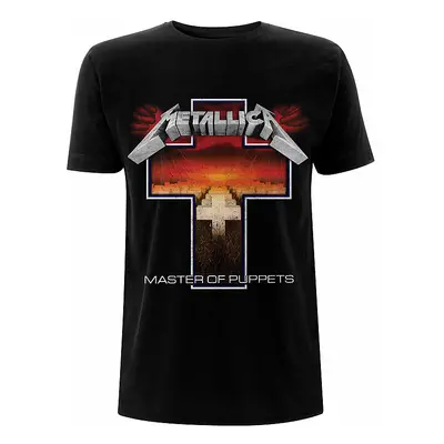 Metallica tričko, Master Of Puppets Cross, pánské, velikost