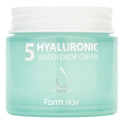 FARM STAY  5 Hyaluronic Water Drop Cream - hydratační pleťový krém s kyselinou hyaluronovou