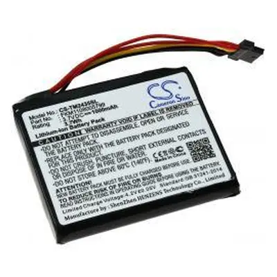 Powery GPS TomTom 4CT50 1000mAh Li-Ion 3,7V - neoriginální