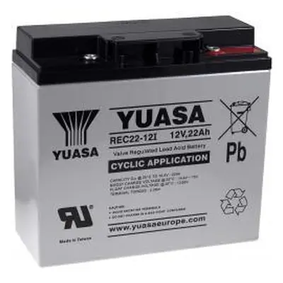 YUASA INJUSA IJ12-20HR / DiaMec DM12-18 12V 22Ah hluboký cyklus -  Lead-Acid - originální