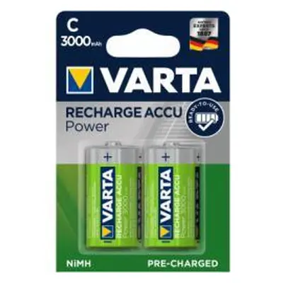 Varta Nabíjecí baterie 56714 Baby C LR14 HR14 3000mAh NiMH 2ks v balení -  1,2V - originální