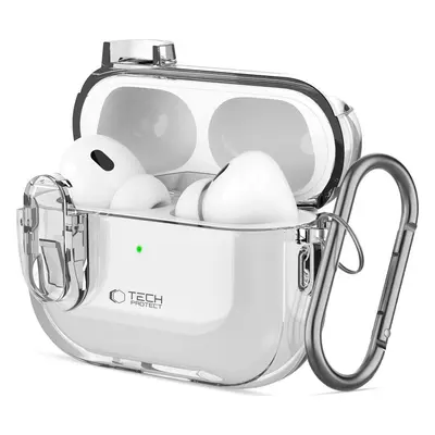 TECH-PROTECT SLIM HOOK APPLE AIRPODS PRO 1 / 2 CLEAR