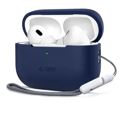 TECH-PROTECT SILICONE APPLE AIRPODS PRO 1 / 2 NAVY BLUE