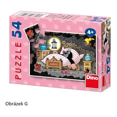 Krtek mini puzzle Minipuzzle Krteček: Obrázek G