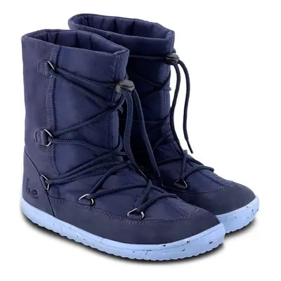 Dětské zimní barefoot boty Be Lenka Snowfox Kids 2.0 - Dark & Light Blue Velikosti obuvi: 27