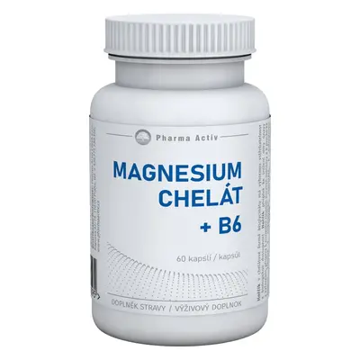 Pharma Activ Magnesium chelát + B6 kapslí