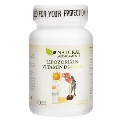 Natural Medicaments Lipozomální vitamín D3 IU tablet