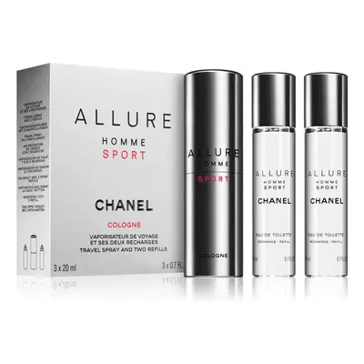 Chanel Allure Homme Sport Cologne - EDC ml (plnitelný flakon) + náplň x ml