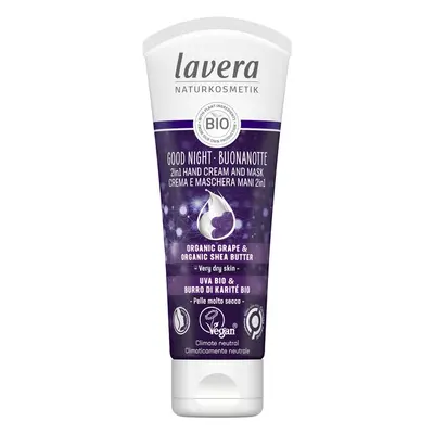 Lavera Noční krém a maska na ruce v (2 in Hand Cream and Mask) ml