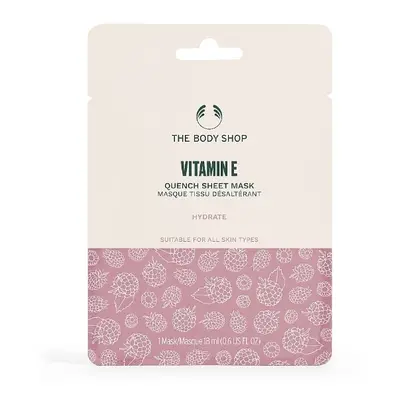 The Body Shop Hydratační slupovací pleťová maska pro všechny typy pleti Vitamin E (Quench Sheet 