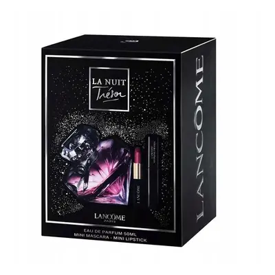 Lancôme La Nuit Trésor - EDP ml + mini rtěnka L´Absolu Rouge Matte + řasenka Hypnose Drama Exces