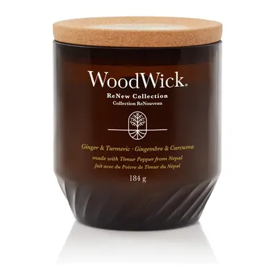 WoodWick Vonná svíčka ReNew sklo střední Ginger & Turmeric g