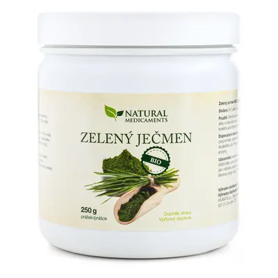 Natural Medicaments Zelený ječmen BIO g