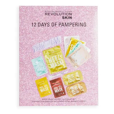 Revolution Skincare 12denní adventní kalendář Days of Face, Body & Hair Mask Advent Calendar