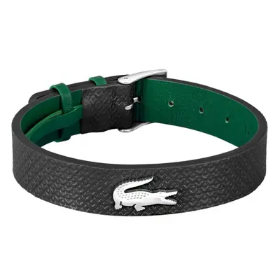 Lacoste Moderní kožený náramek Lacoste 12.12