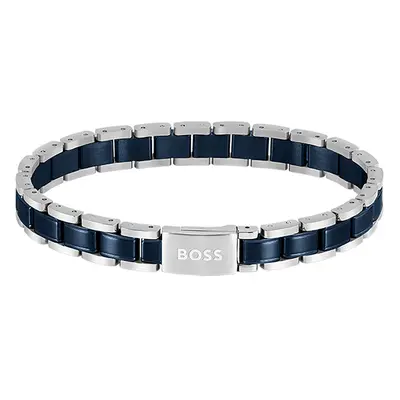 Hugo Boss Stylový bicolor náramek pro muže Metal Links Essentials