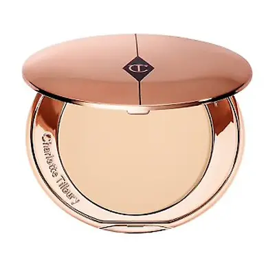 Charlotte Tilbury Mini kompaktní pudr Airbrush Flawless (Finish Powder) 0,8 g Medium