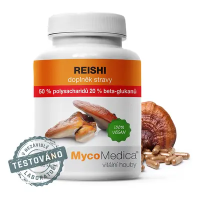 MycoMedica Reishi % vysoká koncentrace