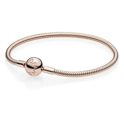 Pandora Luxusní bronzový náramek 19 cm