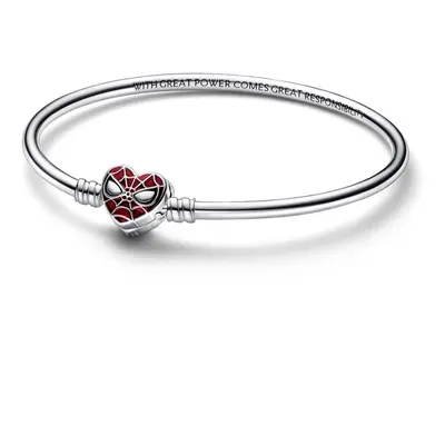 Pandora Pevný stříbrný náramek Spider-Man 592324C01 cm