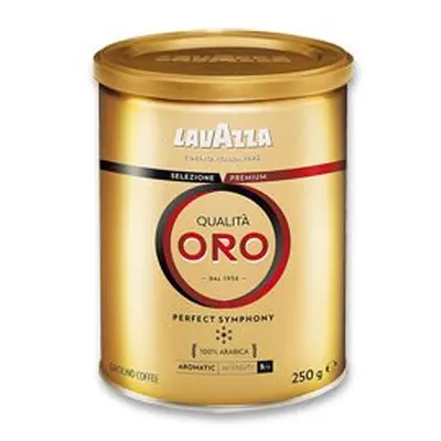 Lavazza Qualita Oro - mletá káva - dóza, g