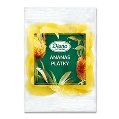 Diana - sušený ananas plátky, g