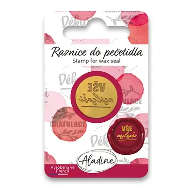 Aladine - pečetidlo - vše nejlepší