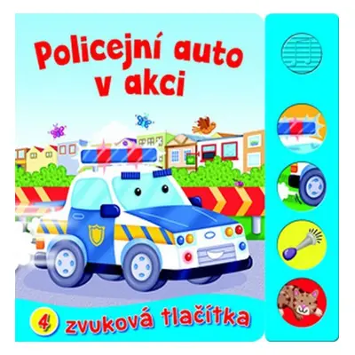 Policejní auto v akci