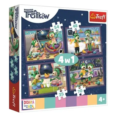 Puzzle Dobrou noc, Treflíci Večerní rituály 4v1