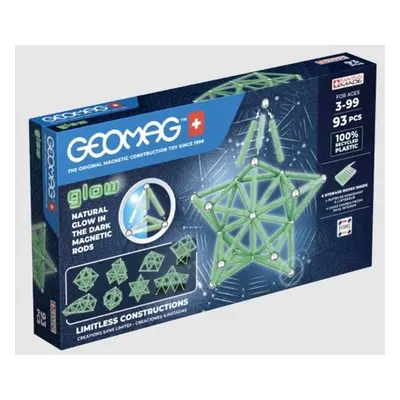 Stavebnice Geomag Glow 93 pcs - Geomag