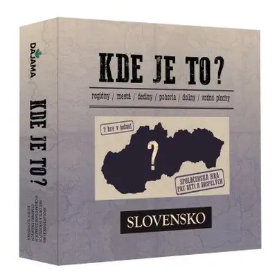 Kde je to? - Daniel Kollár; Juraj Kucharík; Kliment Ondrejka