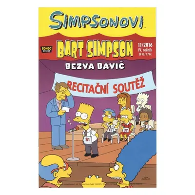 Simpsonovi - Bart Simpson 11/2016 - Bezva bavič - kolektiv autorů