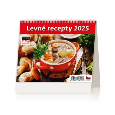 Kalendář stolní 2025 - MiniMax Levné recepty