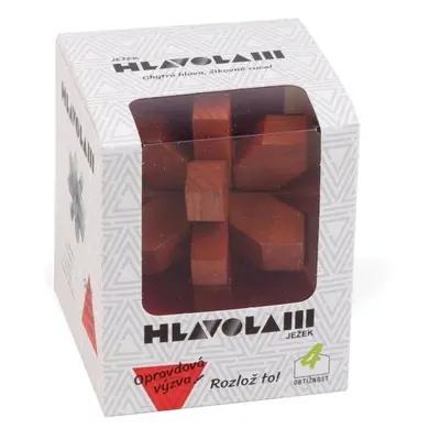 Dřevěný hlavolam - Ježek - Alltoys