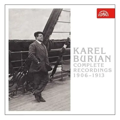 Kompletní nahrávky 1906-1913 - 3 CD - Karel Burian